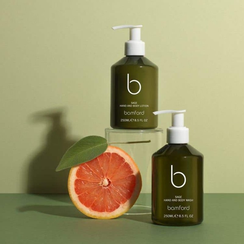 NEW【Hot New Product】Bamford Sage Body Lotion 250ml Soothing, Stable and Relaxed - ครีมอาบน้ำ - วัสดุอื่นๆ สีเขียว