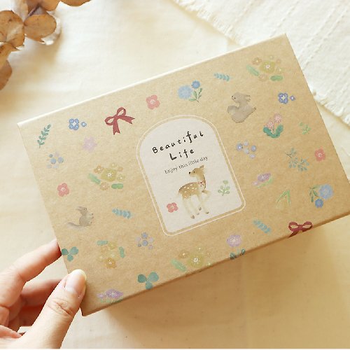 三瑩文具 好事生活 / 2號牛皮信封禮物盒 (小) | 交換禮物