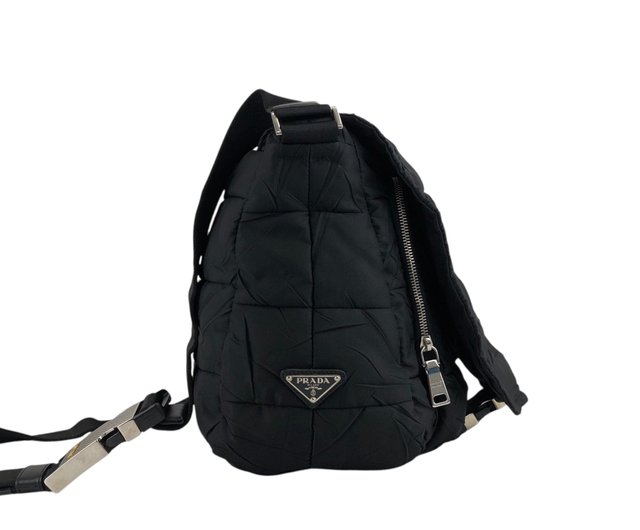 日本直送 名牌中古包 】PRADA プラダ ショルダーバッグ ブラック