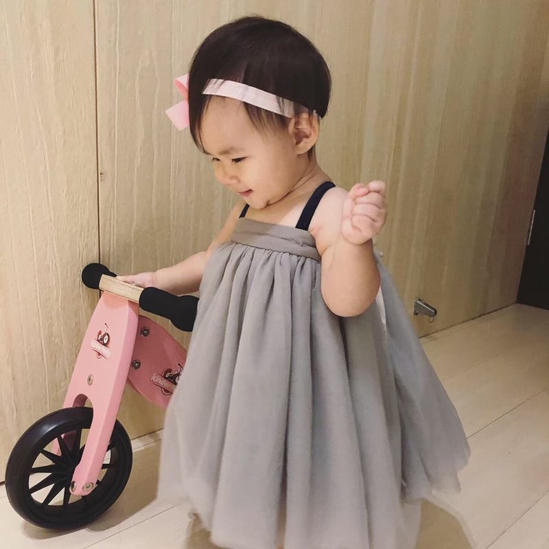 //生日派對.周歲生日.拍照推薦//Calla系列澎澎裙-灰 - 男/女童禮服 - 聚酯纖維 灰色