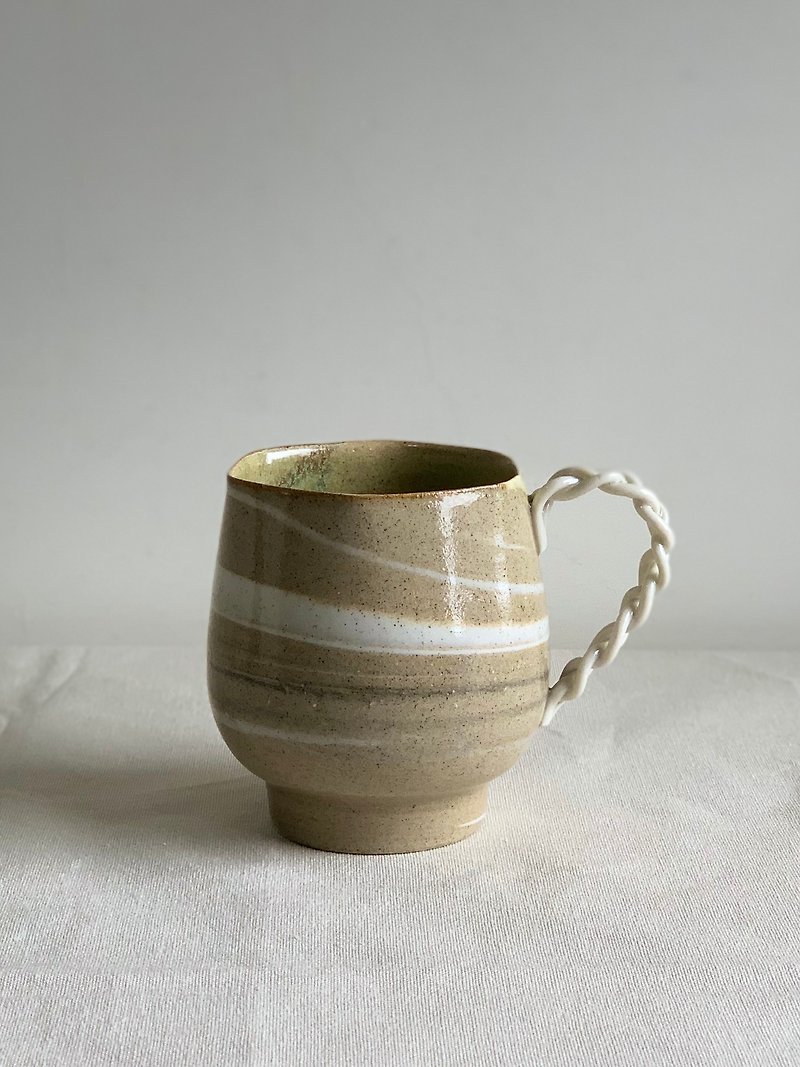 Everyday weaving. Hexagon Latte - Tea/Coffee/Mug
