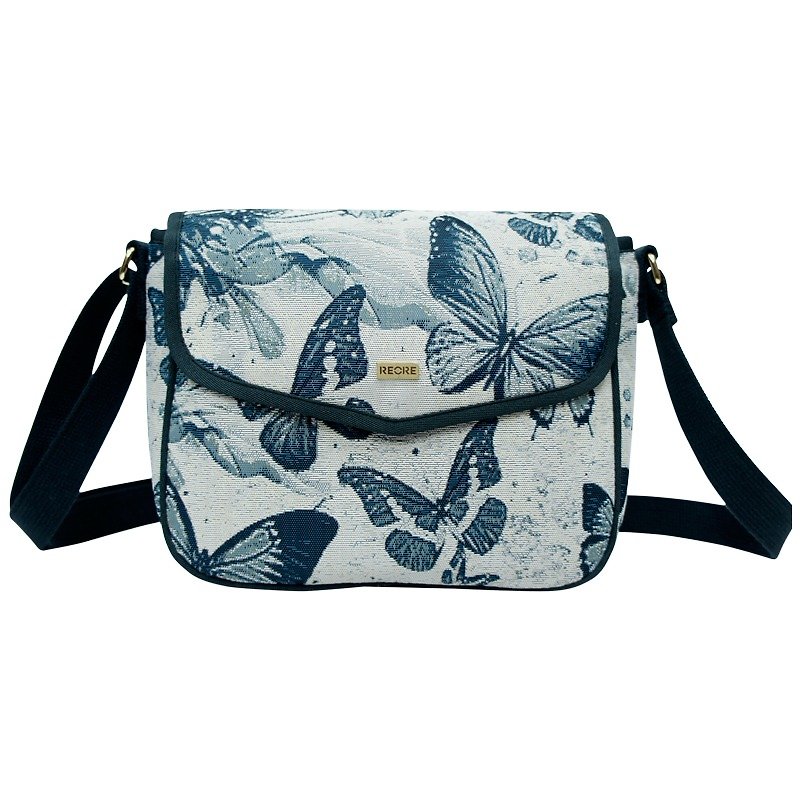 Handmade Crossbody Bag  /  Jacquard Weave / Water Repellent - Messenger Bags & Sling Bags - Other Materials 