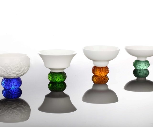 新品未使用】琉璃工房 LIULI LIVING 酒杯2ピース - メルカリ