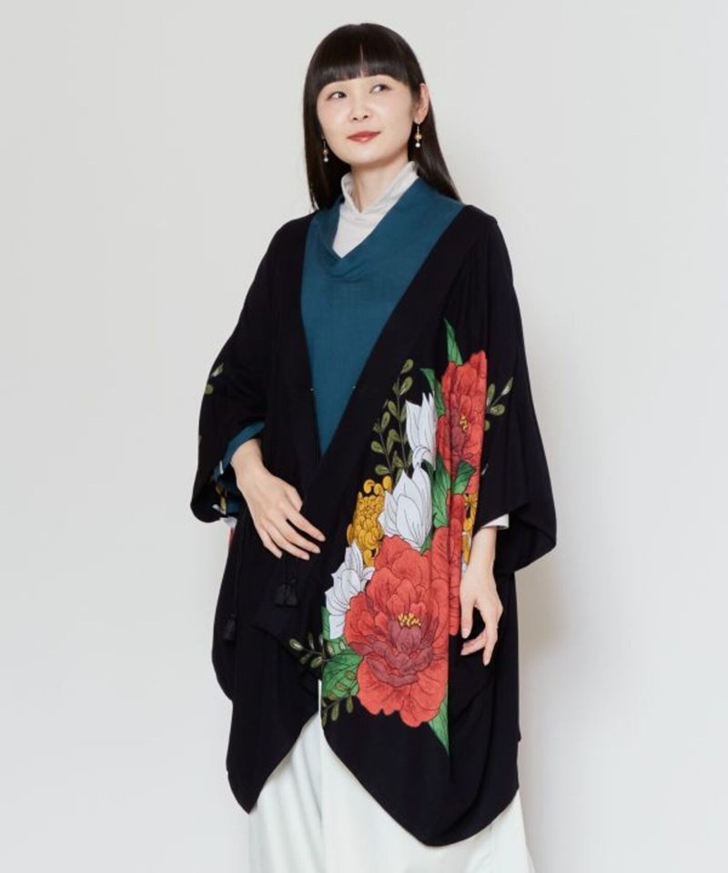 【熱門預購】花彩和風UV罩衫 (4色) 7IA-4304 - 洋裝/連身裙 - 其他材質 