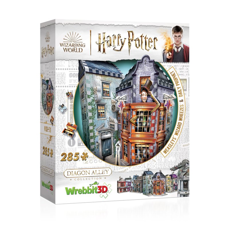 Weasleys' Wizard Wheezes and Daily Prophet/3D Puzzle - Puzzles - Other Materials Multicolor