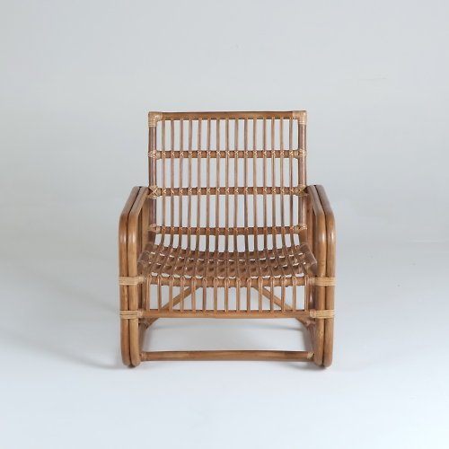 山茶花家具 藤椅-自然色-北歐藤椅/室內椅/Indoor