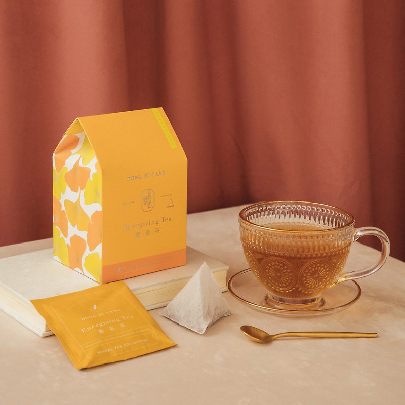 Energizing Tea - ชา - กระดาษ สีเหลือง