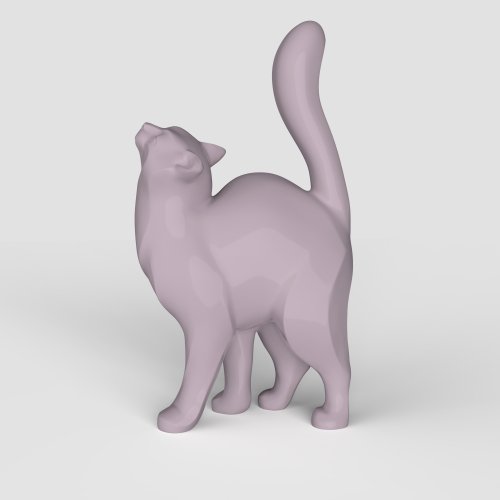 3DcncUNIQUE 三維模型STL CNC Router檔案 3d列印貓咪搓澡圖