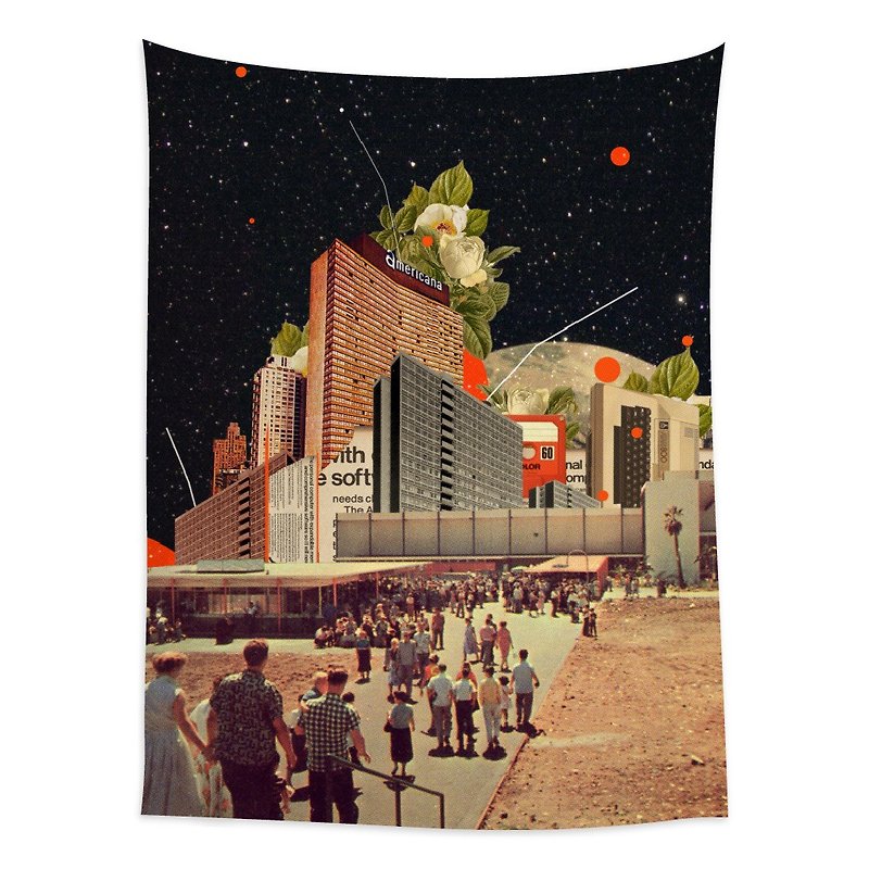 Software Road-Wall Tapestry | Home Decor | Christmas Gift | Holiday Gift - Wall Décor - Polyester Multicolor