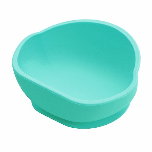 bébéhome 居家生活用品：安心,樂趣,簡單,溫馨 (台灣製造,專利設計) Farandole 防滑矽膠吸盤碗 - 藍綠