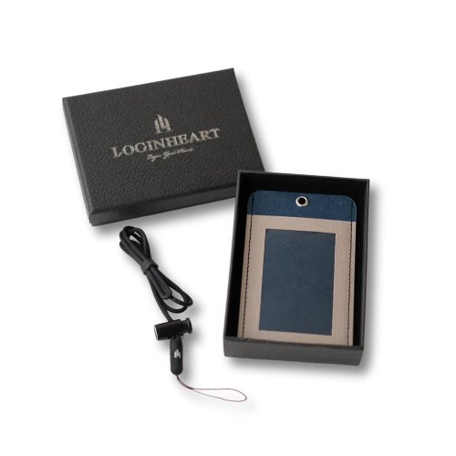 LOGINHEART 免取卡正面感應證件套 雲朵灰 正面直接感應 其他夾層票卡不幹擾