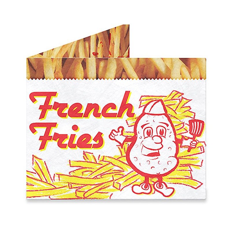 Mighty Wallet(R) Paper Wallet_French Fries - Wallets - Other Materials 
