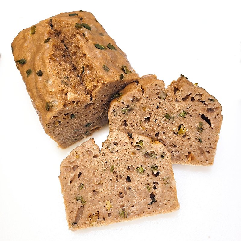 Gluten-free Vegan Quickbread - Scallion (Frozen) 600g - Bread - Fresh Ingredients Brown
