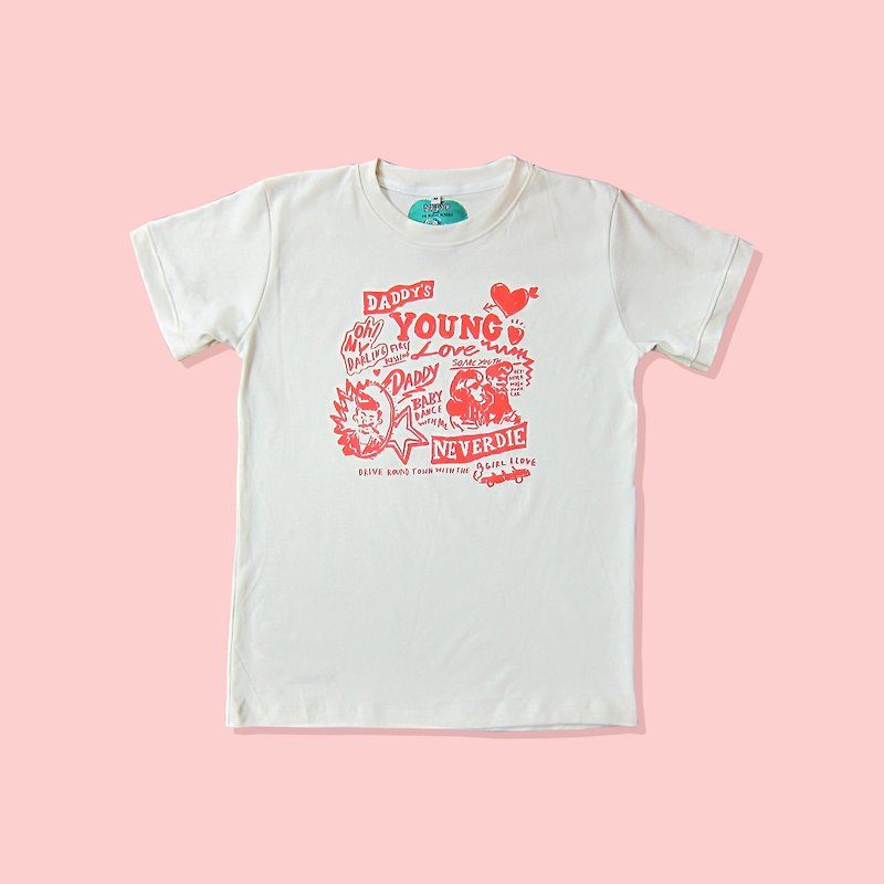 Young Love T-shirt - Women's T-Shirts - Cotton & Hemp Multicolor