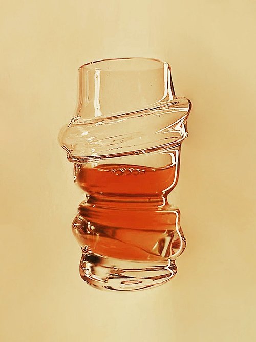 SoftServe 柔軟供應 SoftServe柔軟供應 轉圈圈造型系列玻璃杯