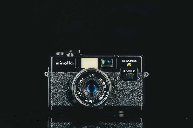 MINOLTA HI-MATIC S #2878 #135底片相機 - 相機/拍立得/底片相機 - 其他金屬 黑色