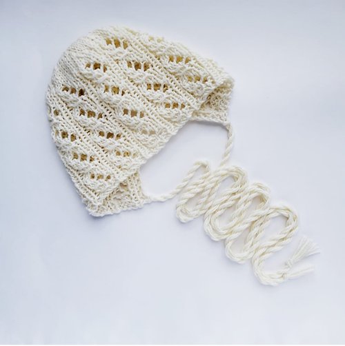 KrisboPatternToy Bonnet Tropics knitting pattern