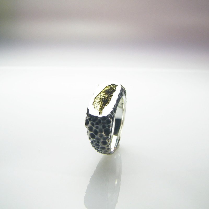 Taiwan ring 18k gold 925silver - แหวนทั่วไป - เครื่องประดับ สีทอง