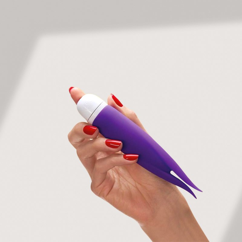 Fun Factory Pocket-size Clitoris Vibrator - Volita - Adult Products - Silicone Purple