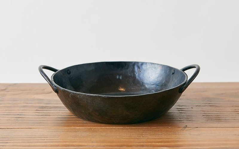 鍛冶職人の鉄鍋　M - 鍋子/烤盤 - 其他金屬 黑色