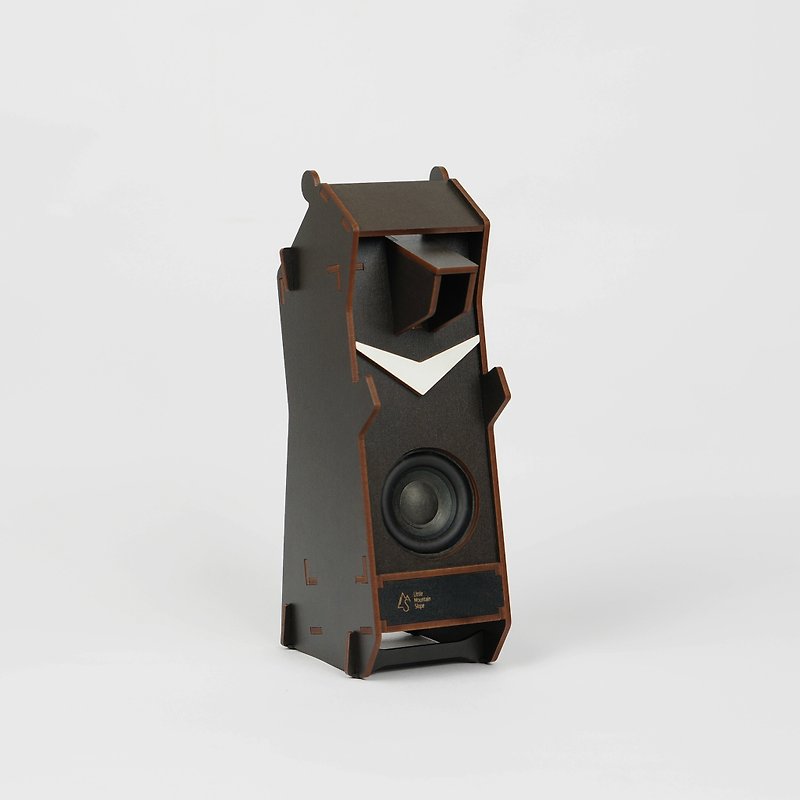 Stereo Puzzle - Bluetooth Speaker (Taiwan Bear) - อื่นๆ - ไม้ สีดำ
