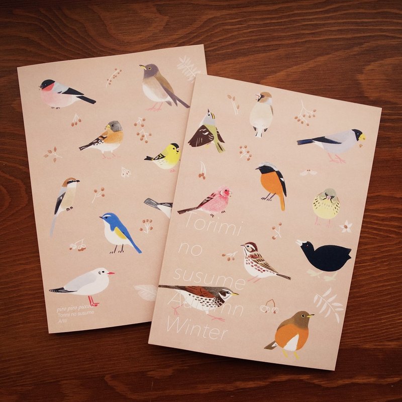 zine  Winter birds in JAPAN - Indie Press - Paper 