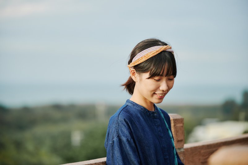 Braided Rope Headband- Cosmos - Headbands - Cotton & Hemp Orange