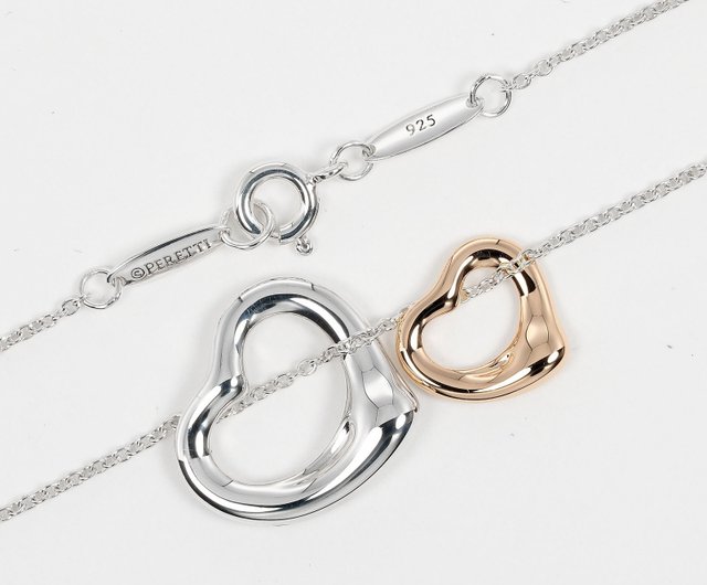 【美品】ティファニー ネックレス キス シルバー 925 Tiffany Tiffany ティファニー ネックレス キス スターリングシルバー