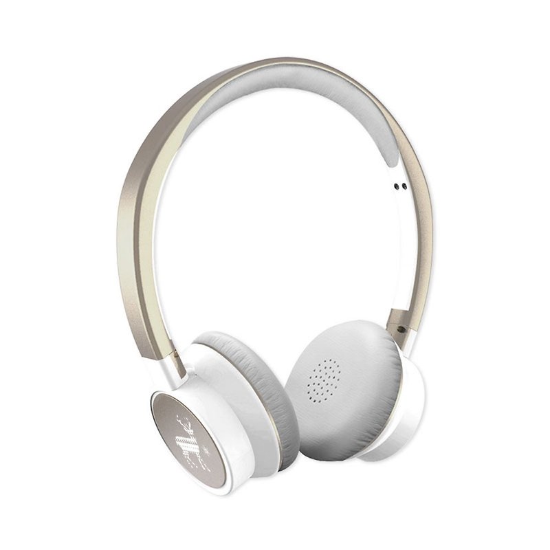 BRIGHT Customized Wired Headphones Christmas Series Christmas Platinum - หูฟัง - พลาสติก หลากหลายสี