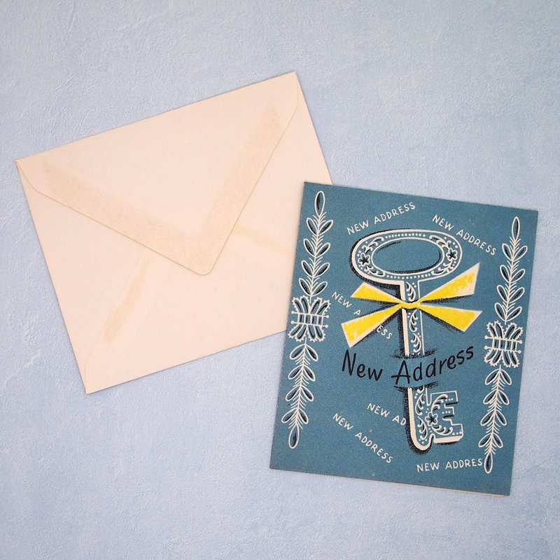 Mini message card - การ์ด/โปสการ์ด - กระดาษ สีน้ำเงิน