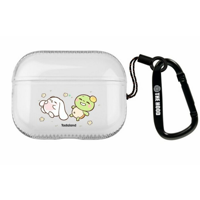 菠蘿龜 與 棉棉兔Apple AirPods Pro3/4/Pro保護套防摔保護殼 - AirPods/耳機保護套 - 塑膠 