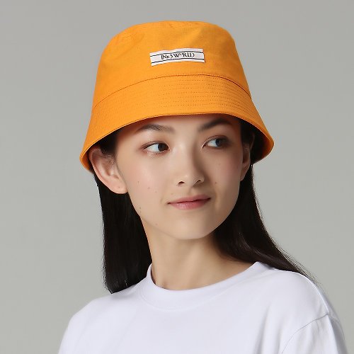 悉心界 漁夫帽 多色梭織帽盆帽-金盞橘【ISW】設計師品牌