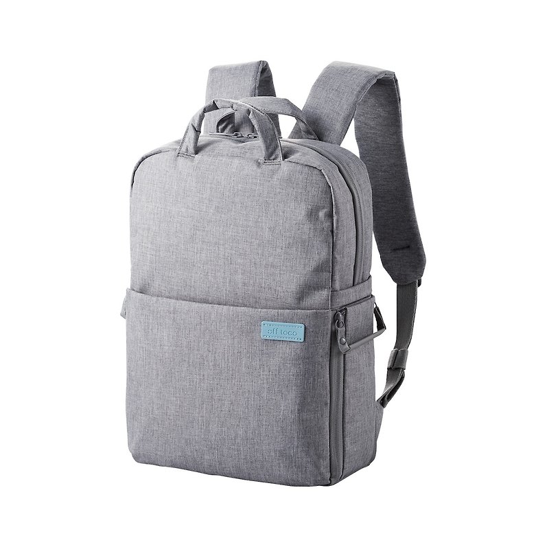 ELECOM OT Multifunctional Backpack Grey - กระเป๋ากล้อง - เส้นใยสังเคราะห์ สีเงิน