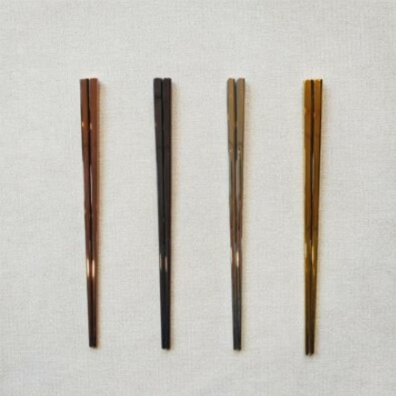 [Customization] Fancy low-key luxury environmental protection chopsticks - Cutlery & Flatware - Stainless Steel 