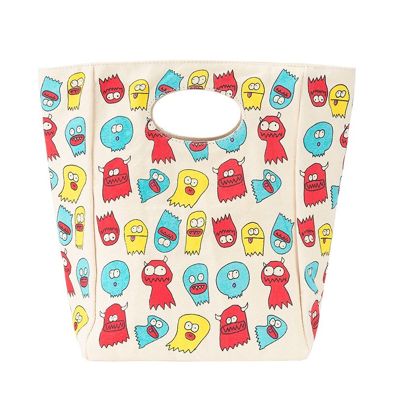 [Canada Fluf Organic Cotton] Handbag--(Little Naughty) Gift Boy Gift - Handbags & Totes - Cotton & Hemp Multicolor