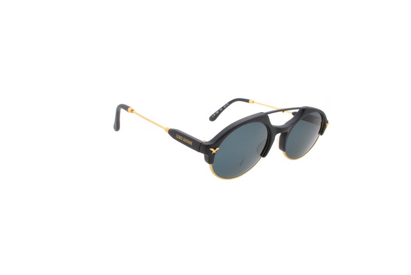 Luigi Batani LB 152 203 /039 Antique Italian sunglasses in the 1980s - แว่นกันแดด - พลาสติก สีดำ