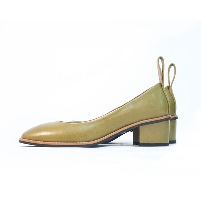 NOUR Isola pump - Matutinal Green - Women's Leather Shoes - Genuine Leather Green