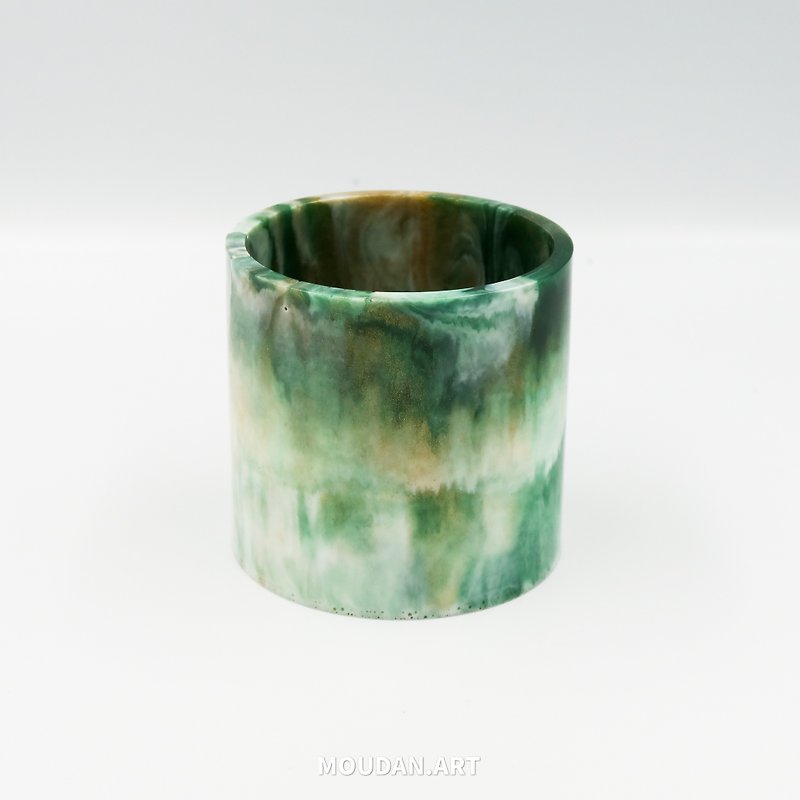 Resin Small Object Storage Tube-Misty Forest - Storage - Other Materials 