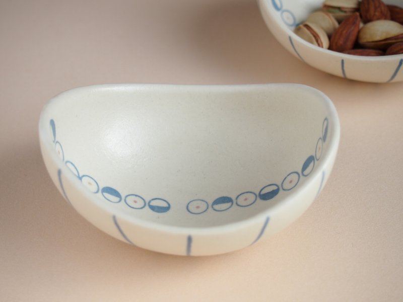 oval mame bowl(S)/czech oknoシリーズ - 小碟/醬油碟 - 陶 多色