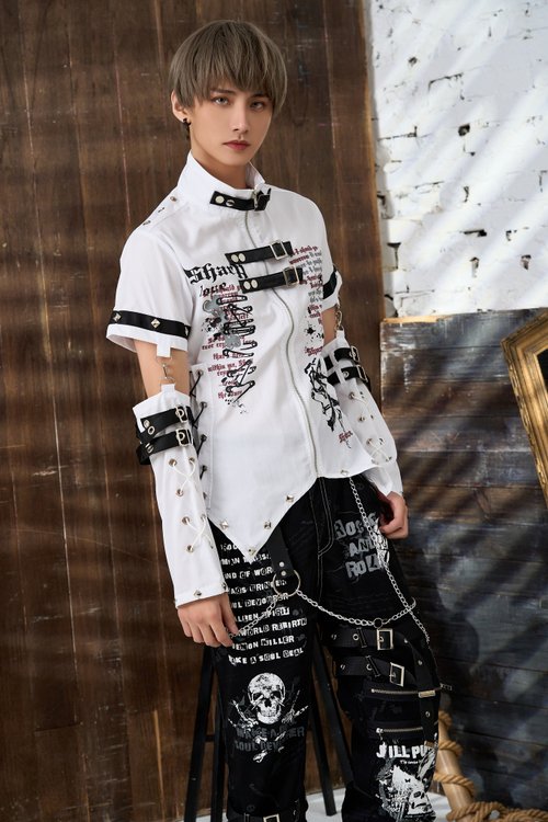 トップス ZGCC SLY | GRAPHICAL SHEER トップス (Tシャツ・カットソー(長袖