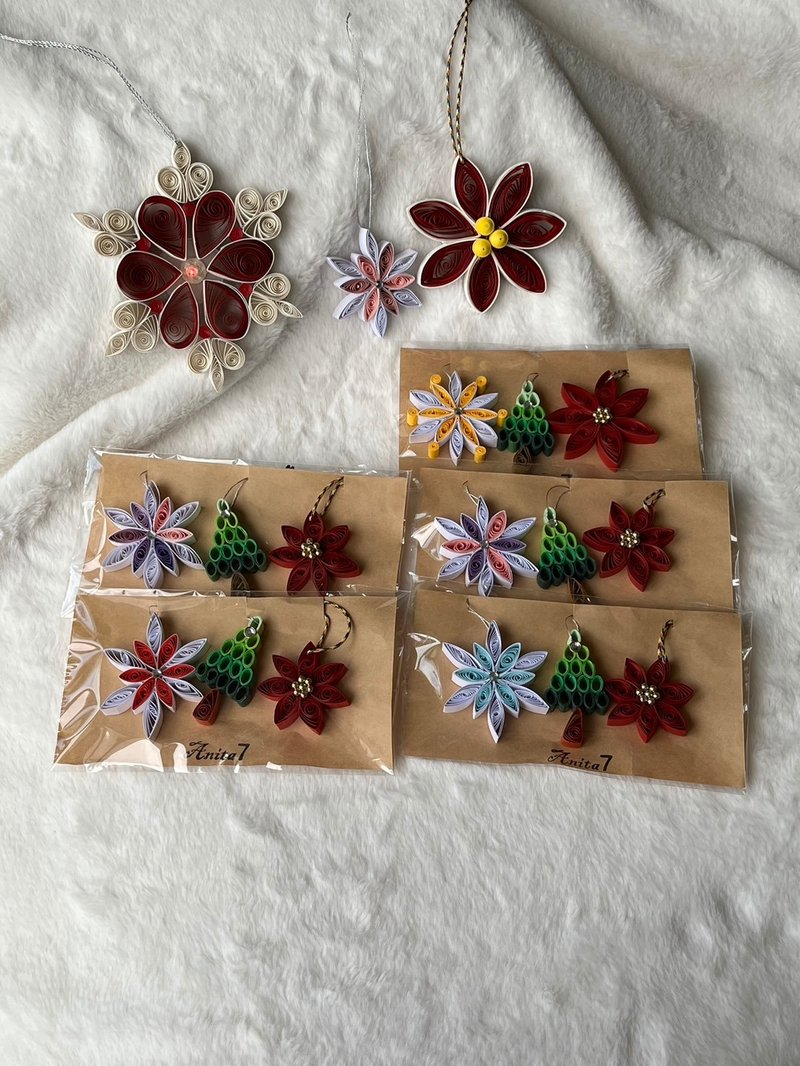 Christmas ornaments - Charms - Paper 