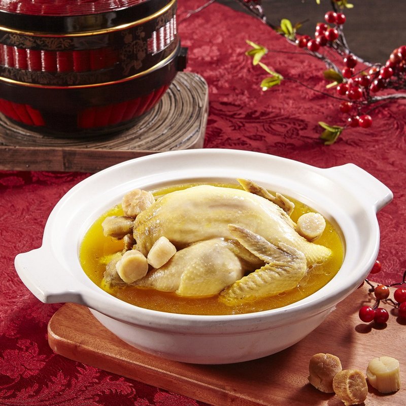 [Zhenyuan] Scallops and Chicken Soup 1800g (optional 1/2/4) - Mixes & Ready Meals - Other Materials 