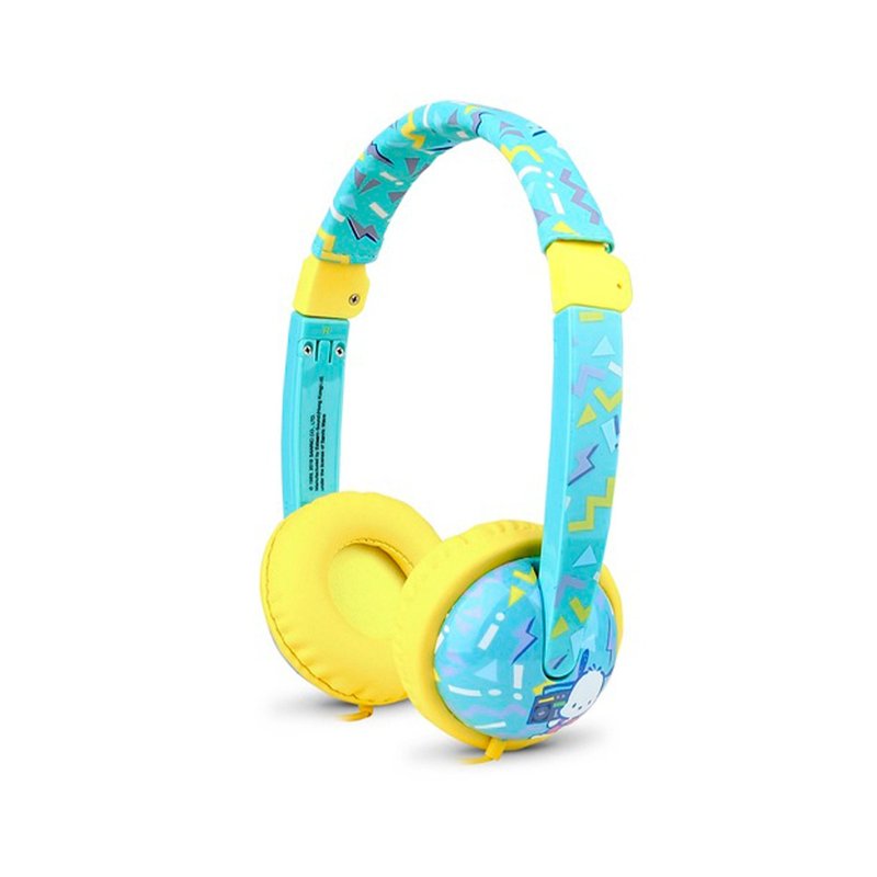 Kids Safe Headphone with Volume Limiter – Pochacco - Headphones & Earbuds - Plastic Blue