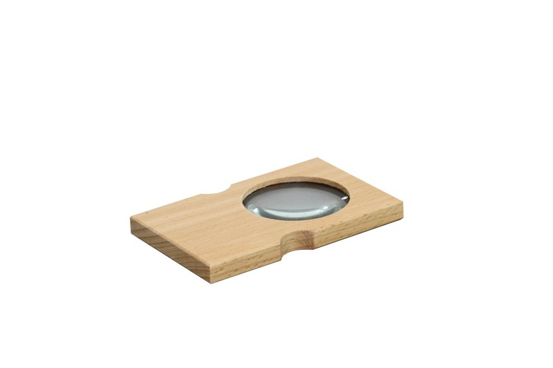 【BESTAR】Wood 2 Inch Hand-held Magnifier - Other - Wood Yellow