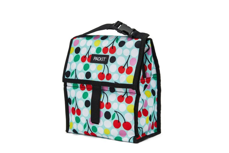 United States [PACKiT] ice cool multi-function cold storage bag (spring cherry) cold bag / breast milk bag - Diaper Bags - Other Materials 