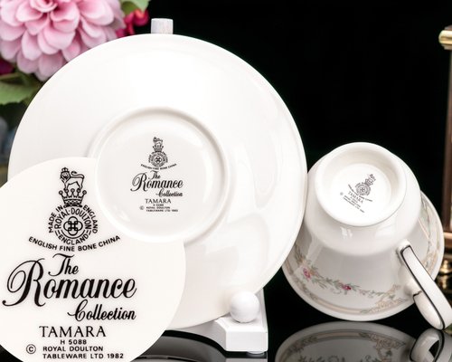  Dulton ロイヤルダルトン ファインボーンチャイナ まとめ売り ロイヤルドルトン カントン ティーセット：ファインボーンチャイナ 21