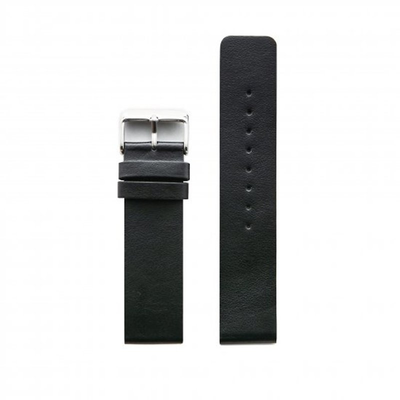 NO Monday 460 Series [Watch Band] 460WB - นาฬิกาผู้หญิง - หนังแท้ สีดำ
