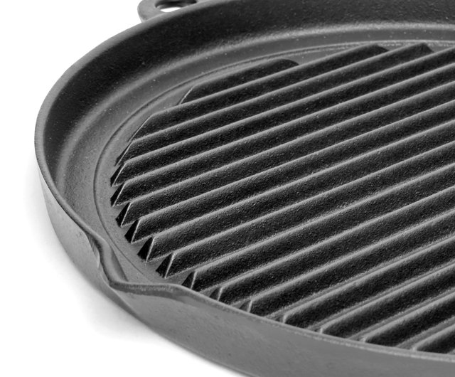 Iwachu Nambu Cast Iron Wooden Grip Grill Pan 25cm From Japan for sale  online