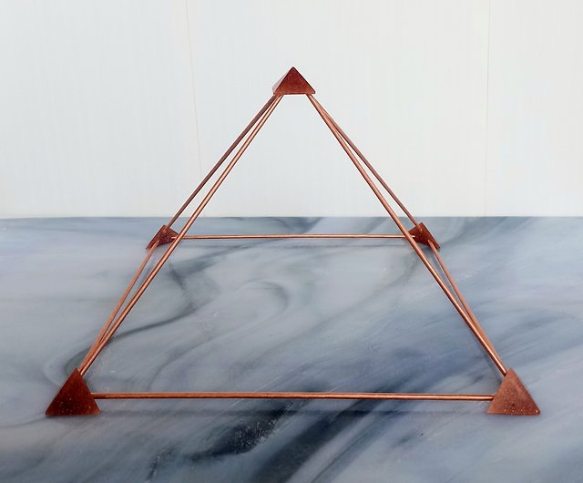 Copper pyramid healing, meditation copper Tense pyramid