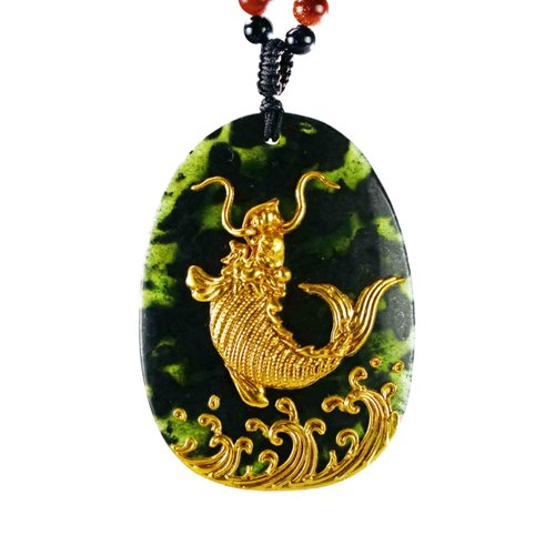 鹿港窯 禮品館 漆線雕│墨玉項鍊│龍魚│母親節禮盒│畢業禮物